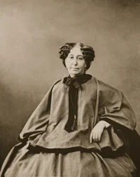 George Sand, 1865 (fotograwiura)
